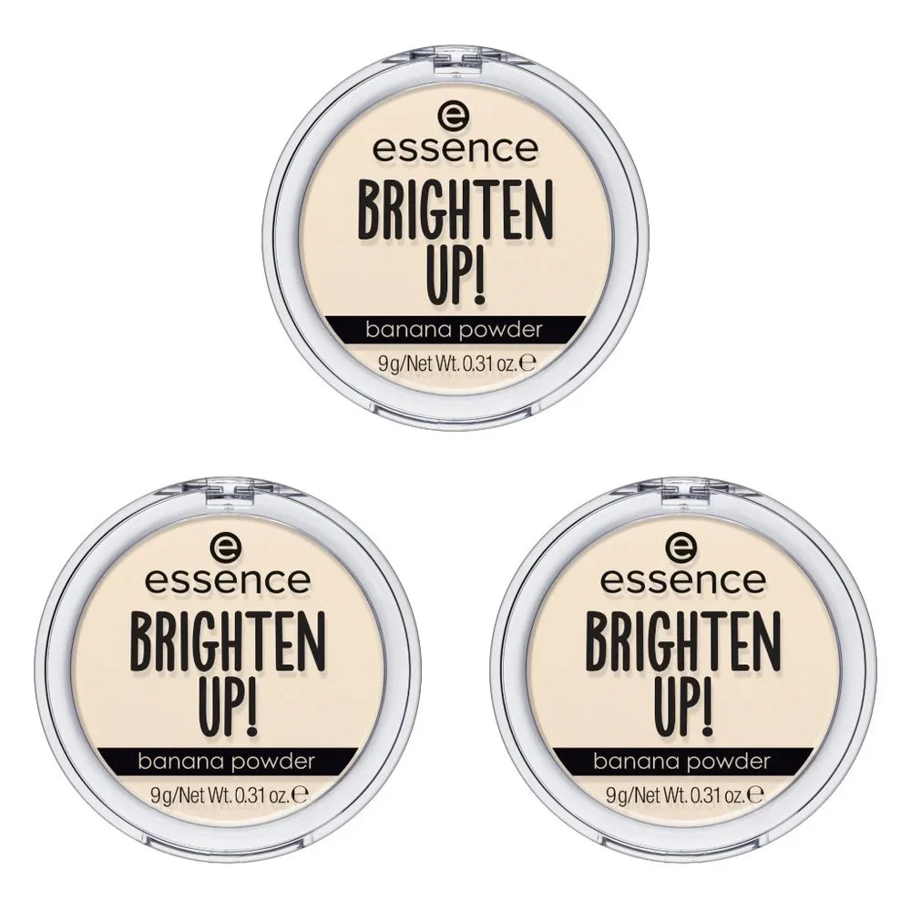 NEW SEALED 3x ESSENCE BANANA POWDER Brighten UP! 10 BABABANANA